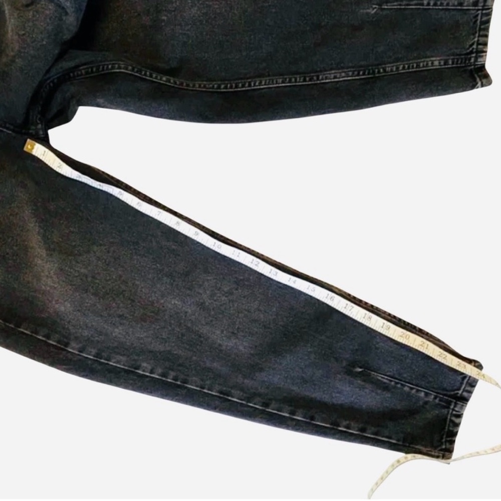 NWOT Free People We The Free Black Denim Maris - Picture 9 of 13